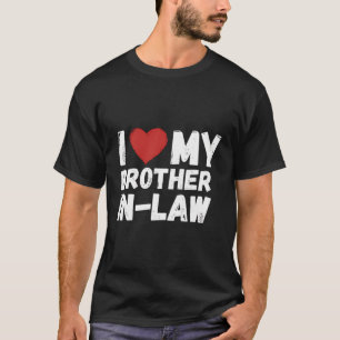 T-shirt J'Aime Mon Belle-Frère J'Aime Mon Belle-Frère