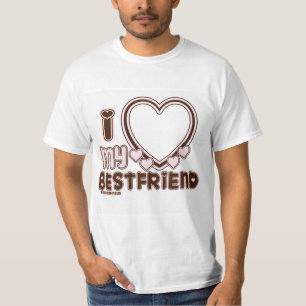 T-SHIRT J'AIME MON BESTFRIEND
