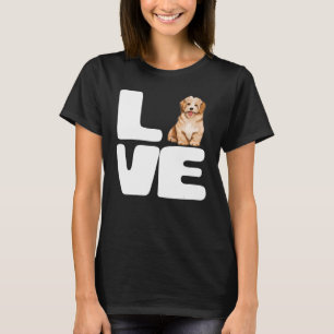 T-shirt J'aime Mon Bichon Havanais L'amour French Lan
