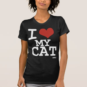 T-shirt J'aime mon chat