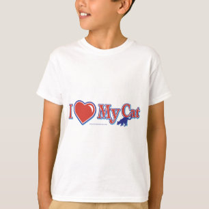 T-shirt J'aime mon chat