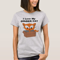 J'Aime Mon Chat De Gingembre