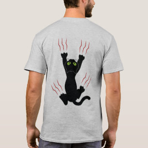 T-shirt J'Aime Mon Chat, Impression À Deux Côtés