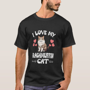 T-shirt J'aime mon chat Ragamuffin