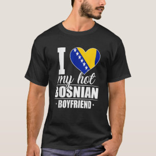 T-shirt J'Aime Mon Chaud Boyami Bosnien Bosnie-Herzégovine
