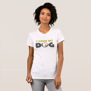 T-shirt j'aime mon chien