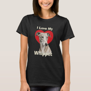 T-shirt J'Aime Mon Chien Chien Chien Chien Chien Chien Chi