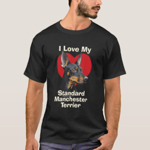 T-shirt J'Aime Mon Chien Chien Chien Chien Chien Chien De