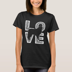 T-shirt J'aime mon chien des Pyrénées Thème en détresse