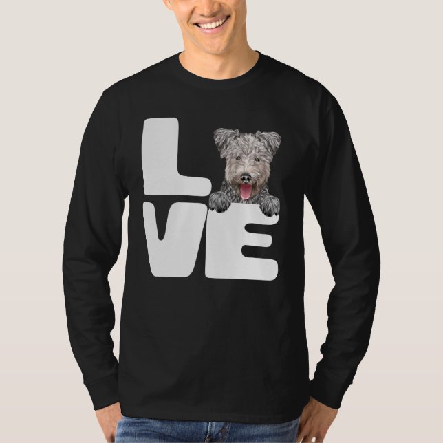 T-shirt J'Aime Mon Chien Pumi (Devant)