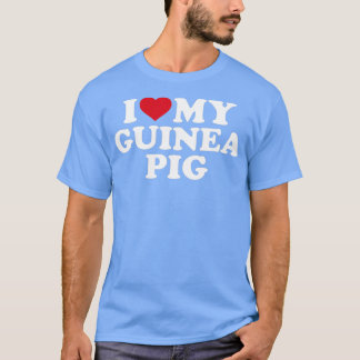 T-shirt J'aime mon cobaye