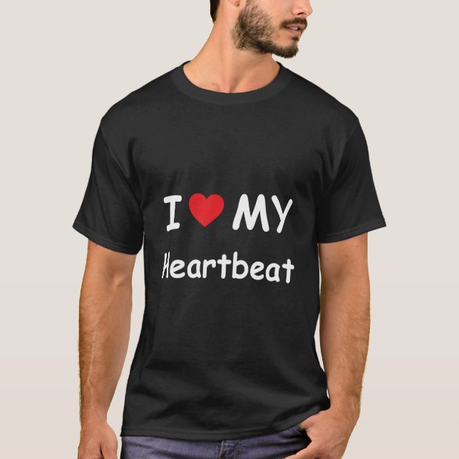 T-shirt J'Aime Mon Coeur Mon Coeur Mon Coeur Mon Coeur Drô (Devant)