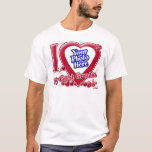 T-shirt J'aime mon coeur rouge de grande grand-maman -<br><div class="desc">J'aime mon coeur rouge de grande grand-maman - photo</div>