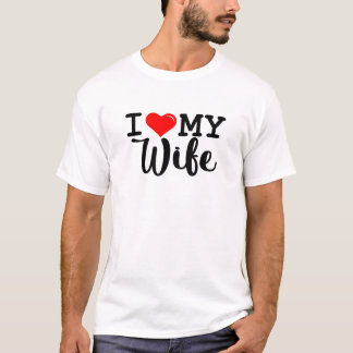 T-shirt J'Aime Mon Coeur Rouge Femme