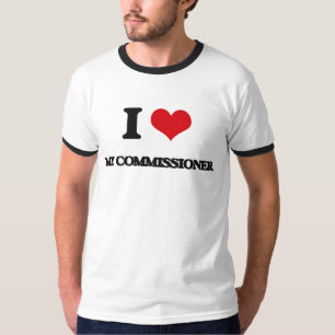 T-shirt J'aime mon commissaire