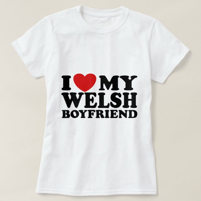 T-shirt J'Aime Mon Copain Gallois (Design devant)