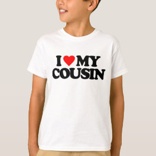 T-SHIRT J'AIME MON COUSIN