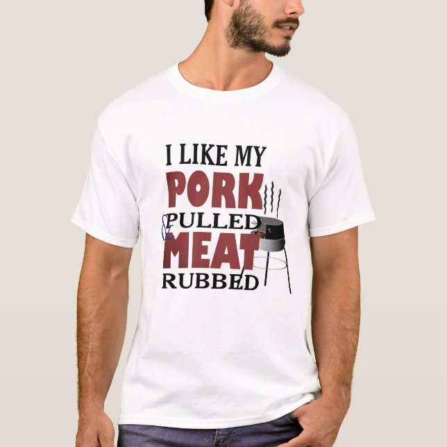 T-shirt J'aime Mon Cul Frottié Pull Porc Drôle Tee (Devant)