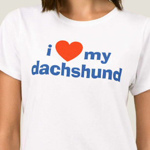 T-shirt J'Aime Mon Débardeur Dachshund