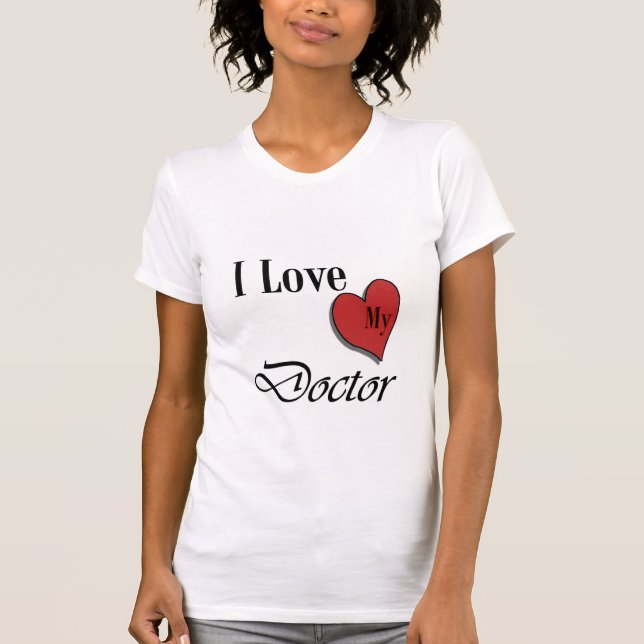 T-shirt J'aime mon docteur (Devant)