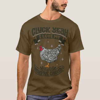 T-shirt J'aime mon Dominique Chicken Cluck Ouais