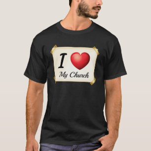 T-shirt J'aime mon église