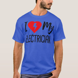 T-shirt J'Aime Mon Électricien