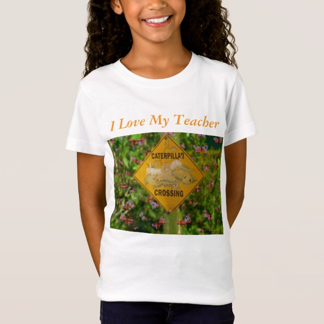 T-Shirt J'aime mon enseignant (Devant)