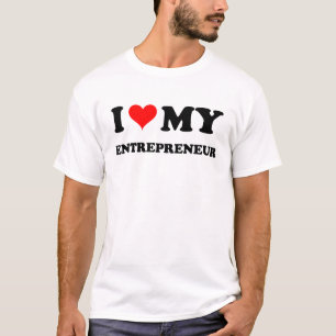 T-shirt J'aime mon entrepreneur