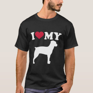 T-shirt J'Aime Mon Espagnol Bretagne