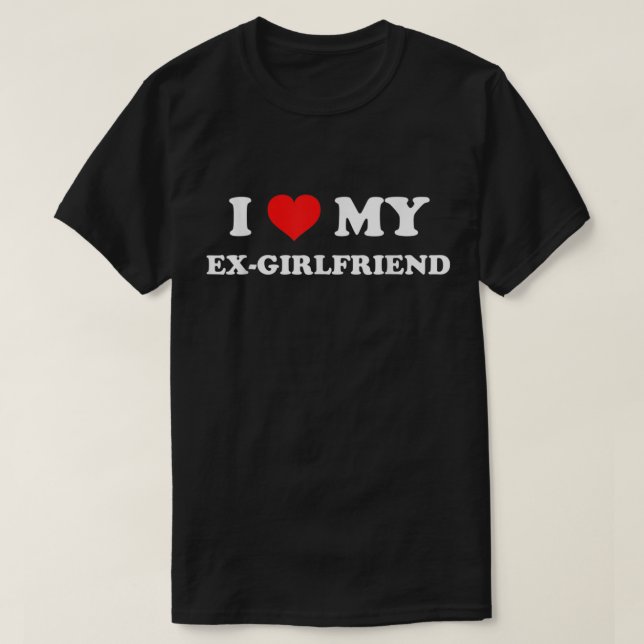 T-shirt J'Aime Mon Ex-Fille (Design devant)