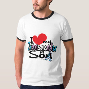 T-shirt J'aime mon fils de transsexuel