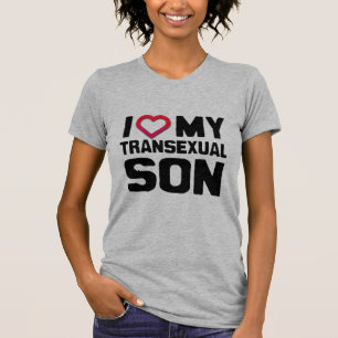 T-SHIRT J'AIME MON FILS TRANSSEXUEL -