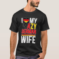 J'Aime Mon Fou Mari Allemand Femme D'Une Connexion