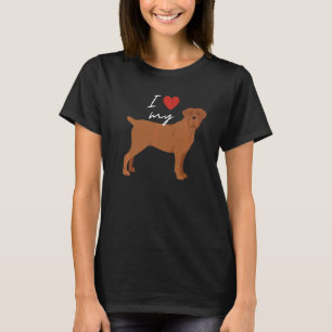 T-shirt J'Aime Mon Foyer Canne Corso Chien