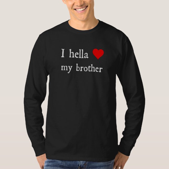 T-shirt J'Aime Mon Frère (Devant)