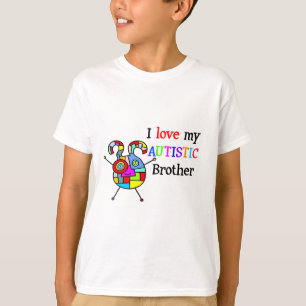 T-shirt J'aime mon frère autiste