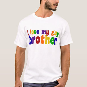 T-shirt J'Aime Mon Frère Gay