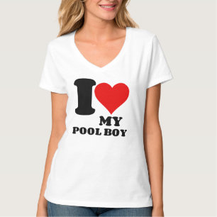 T-SHIRT J'AIME MON GARÇON DE PISCINE