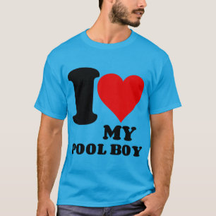 T-SHIRT J'AIME MON GARÇON DE PISCINE