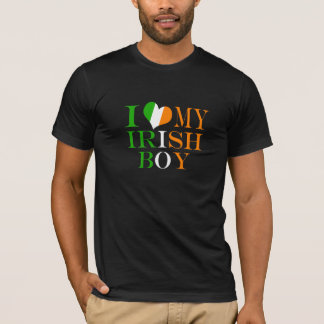 T-shirt J'aime mon garçon irlandais