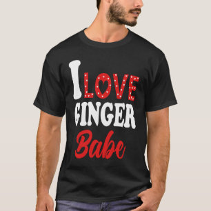 T-shirt J'Aime Mon Ginger Babe Redhead