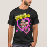 T-shirt J'aime mon Girfriend photo texte personnalisé y2k<br><div class="desc">Créez votre propre chemise noire J'aime ma petite amie. Cette chemise peut être un cadeau d'anniversaire frénétique et amusant. Forcez votre petit ami à porter cette super mignonne chemise tendance tiktok tout le temps. Il recevra beaucoup de compliments à l'école et sur Instagram. La chemise "J'aime ma petite amie" est...</div>