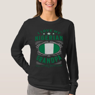 T-shirt J'aime mon grand-père nigérian