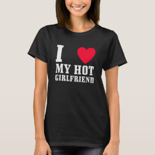 T-shirt J'aime mon Hot Boyfriend 1