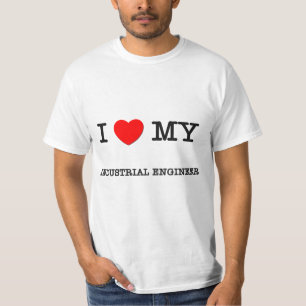 T-shirt J'aime mon INGÉNIEUR INDUSTRIEL