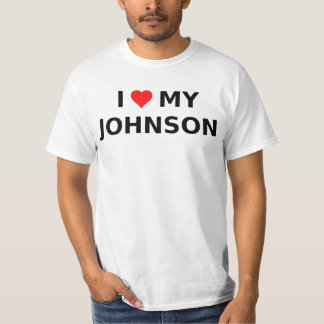 T-shirt J'aime mon Johnson
