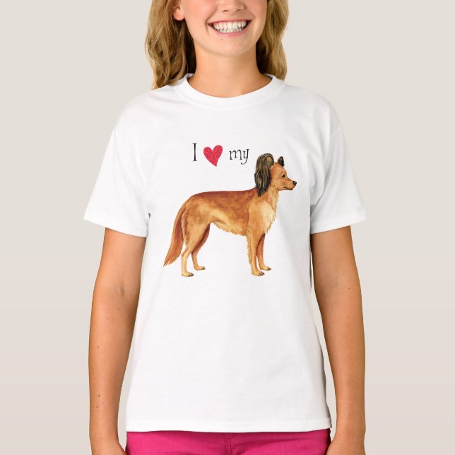 T-shirt J'aime mon jouet russe (Devant)