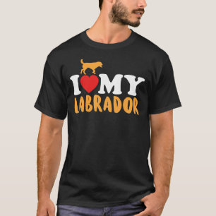 T-shirt J'aime mon Labrador
