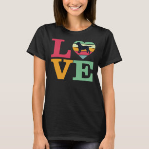 T-shirt J'aime mon labrador propriétaire chien chien